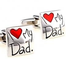 Запонки I love my dad