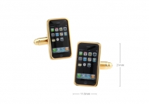Запонки Iphone золотой