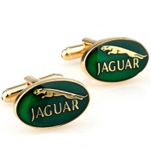 Запонки Jaguar золотые