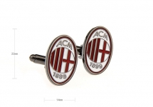 Запонки AC Milan